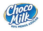 Choco Milk  60% menos azúcar logo